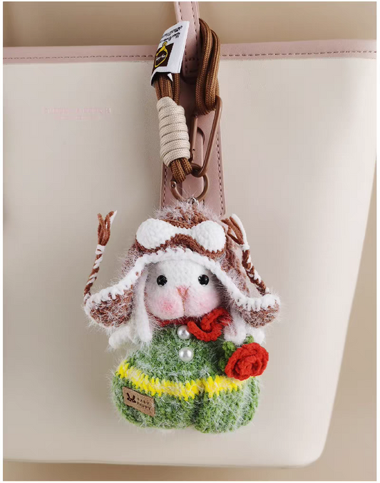 Cute Little Prince Sugar Sugar Benny Bag Charm, Premium Backpack & Car Pendant, Ideal Gift,Handmade Crochet Doll, Crochet Keychain