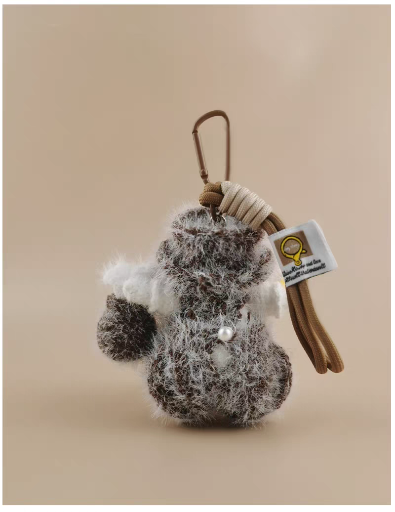 Cute Magician Sugar Sugar Bunny Handmade Crochet Keychain, Bag Charm & Car Pendant, Niche Premium Gift
