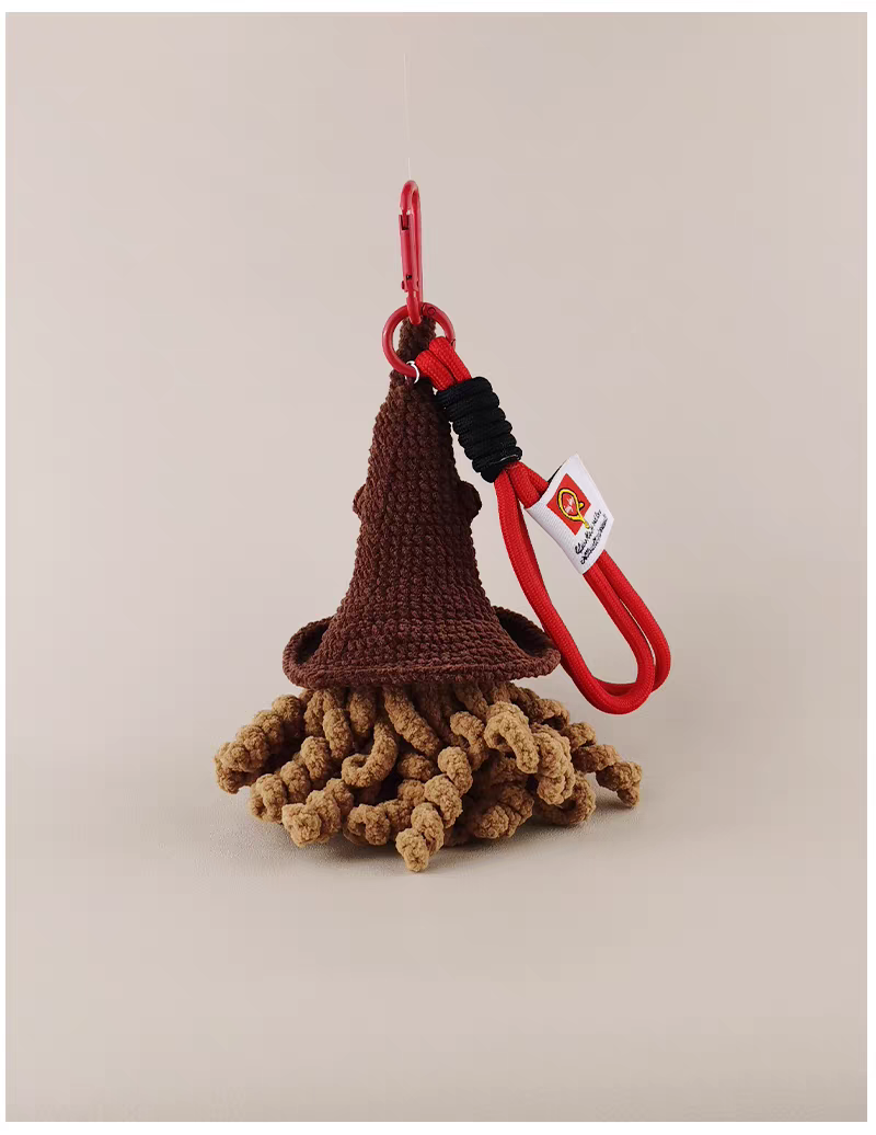 Magic Academy Baby Bag Charm, Premium Backpack & Car Pendant, Ideal Gift,Handmade Crochet Doll, Crochet Keychain