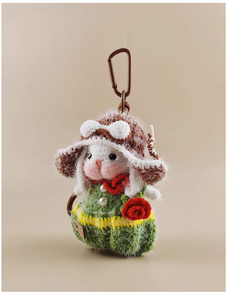 Cute Little Prince Sugar Sugar Benny Bag Charm, Premium Backpack & Car Pendant, Ideal Gift,Handmade Crochet Doll, Crochet Keychain