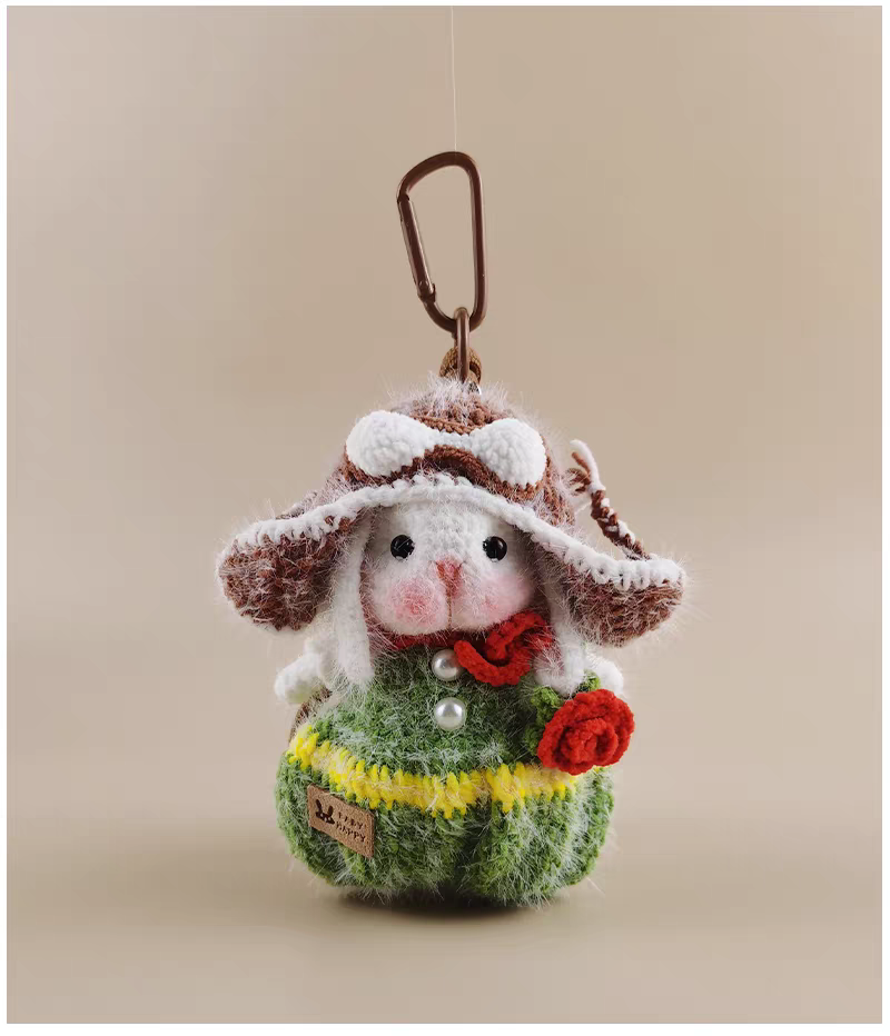 Cute Little Prince Sugar Sugar Benny Bag Charm, Premium Backpack & Car Pendant, Ideal Gift,Handmade Crochet Doll, Crochet Keychain