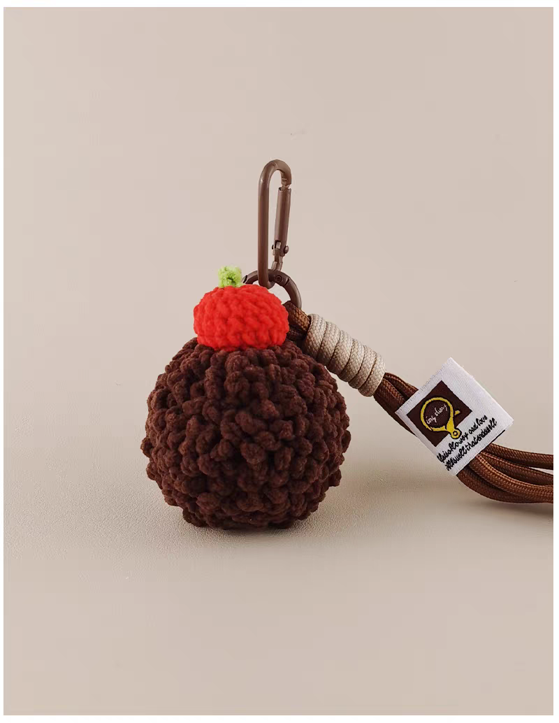 Hedgehog Doll Bag Charm, Premium Backpack & Car Pendant, Ideal Gift,Handmade Crochet Doll, Crochet Keychain