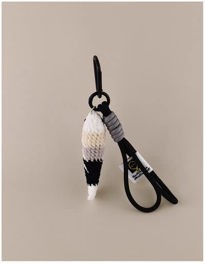 Lucky Fish Crochet Bag Charm, Premium Backpack & Car Pendant, Ideal Gift,Handmade Crochet Doll, Crochet Keychain