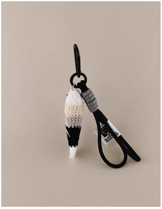 Lucky Fish Crochet Bag Charm, Premium Backpack & Car Pendant, Ideal Gift,Handmade Crochet Doll, Crochet Keychain
